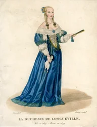 Anne Genevieve of Bourbon-Conde, Longuevillen herttuatar, Anne de Bretagne, 1800-luvun alku.