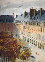 Place Des Vosges, 1928.