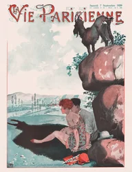 Parisian Life -lehden kansi, 1929