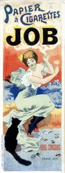 Georges Meunierin "Job" -tupakkapaperin juliste