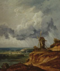Argenteuilin tuulimylly, noin 1830
