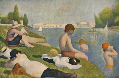 Kylpijöitä Asnièresissa, 1884, 1937.