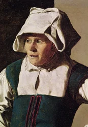 Vanha nainen, pään yksityiskohta, n. 1618-19 (yksityiskohta 242455)