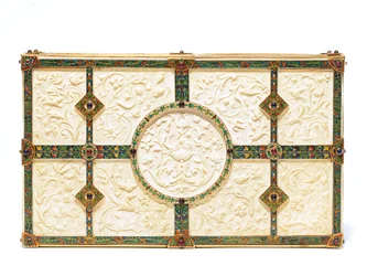 Harvinainen setelipidike Boucheronille, 1893