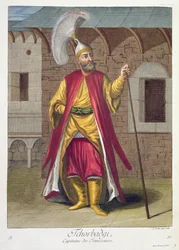 Tchorbadji, janitsaarien kapteeni, 1700-luku