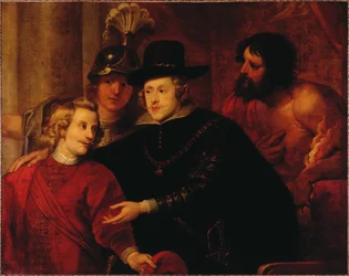 Philip IV Espanjalainen 1605-1665 lähetti veljensä Itävallan kardinaali-Infante Ferdinandin 1609-1