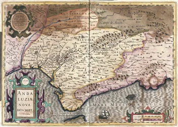 Andalusia, Espanja (kaiverrus