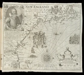 Uuden Englannin kartta, Historia Mundista: tai Mercator