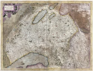 Genevestä koilliseen, Sveitsi (kaiverrus