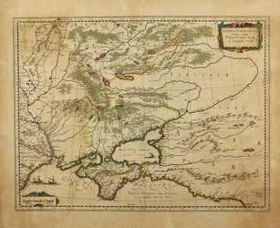 Taurian Khersonesos. Krimin kartta, 1595