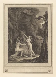 Scrupulous Nymphs, 1784.