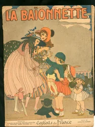 Kansi "" La Baionnette", Satirical en Colors