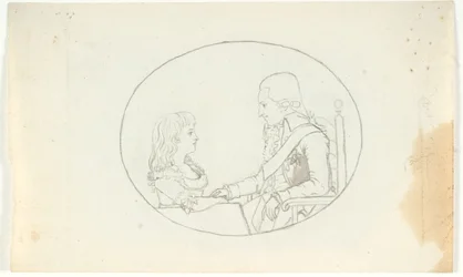 Kruununprinssi Frederik kruununprinssin kanssa (Chr. VIII)