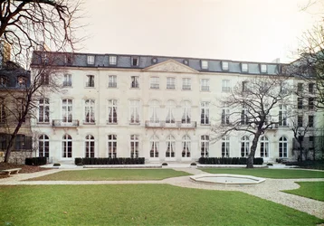 Näkymä vuonna 1713 rakennetun Hotel de Beauharnais