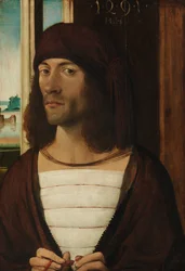 Miehen muotokuva, 1491.