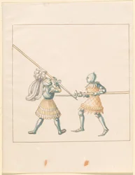 Freydal, The Book of Jousts and Tournament of Emperor Maximilian I: Combats on Foot (Jousts) (Nide III): Levy 147