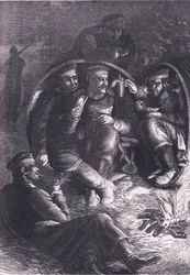 Ennen Metziä Cassells, Ranskan ja Saksan välisen sodan historia, julkaissut Cassell and Company Limited, n. 1890 (litho)