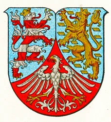 Hessen-Nassaun vaakuna, n. 1898