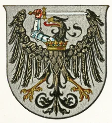 Länsi-Preussin vaakuna, n. 1898