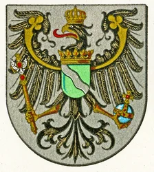 Reinin provinssin vaakuna (Provinz Rheinland), noin 1898