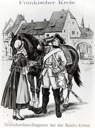 Teutoniritarien lohikäärme vuonna 1757