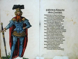 Eusterwon, ylägermaanien kuningas, teoksesta 