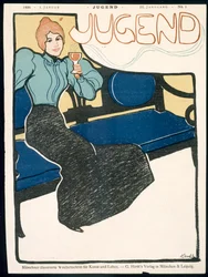 Jugend-lehden etukansi, tammikuu 1898