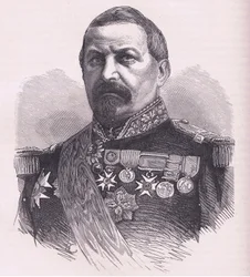 Kenraali Vinoy, Cassells, Ranskan ja Saksan välisen sodan historia, julkaissut Cassell and Company Limited, n. 1890 (litho)