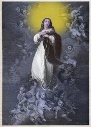 Immaculee Conception, noin 1900 (kaiverrus)