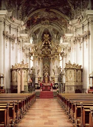 Sisustus, suunnittelija Balthasar Neumann (1687-1753) 1734-54