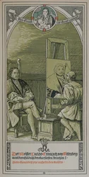 Lucas Cranachin maalaus c. 1520-30 muotokuva Brandenburgin vaaliruhtinas Joachim I Nestorista 1906