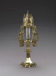 Monstrance ja Pyhän Sebastianin pyhäinjäännös, 1484