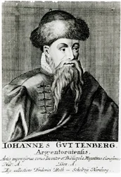Johannes Gutenbergin muotokuva