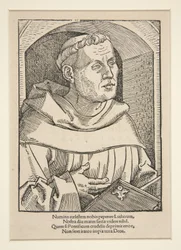 Martti Lutherin muotokuva (puupiirros)