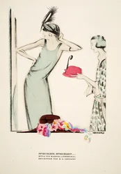 Spiegelein, Spiegelein .., Martha Lowenthalin hattuja, kustantamosta Styl, pub.1922 (pokkaripainatus).