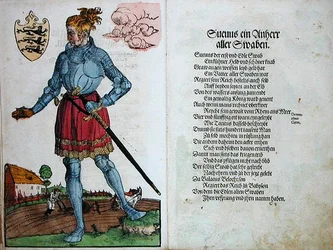 Suevus, ensimmäinen svaabeista, teoksesta 