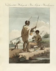 Bechuanit (värillinen kaiverrus)