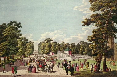 Ilotulituspaikka, Prater (akvatinta)