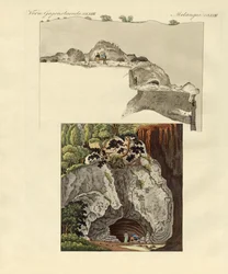 Gaillenreuthin luola (värillinen kaiverrus)