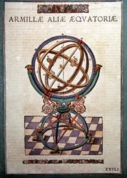 Päiväntasaajan armillaaripallo Tycho Brahen (1546 - 1601), Wandsbeckin "tähtitieteen perustamissa mekanismeissa"