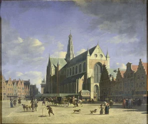 Groote Markt (suuret markkinat) Haarlem