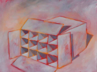 A Very Emotional Box, 2022 (akryyli kankaalle)
