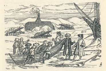 Barents arktisella alueella: Kota, jossa talvehtimme, 1598, 1912