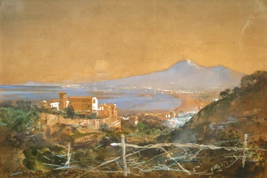 Napolinlahti, Giacinto Gigante, vesivärimaalaus