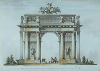 Narvan riemuportti Pietarissa, 1814