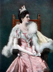 Italian kuningatar Elena, 1800-luvun loppu.