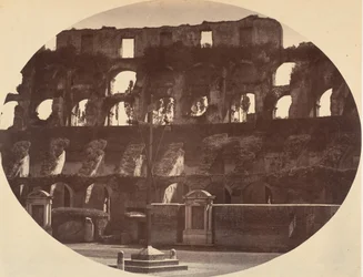 Colosseumin sisätilat, 1850-luku.