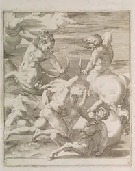 Taistelu Herkuleen ja Kentaurien välillä, 1527