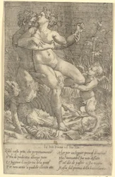 Jupiter muuttui Satyriksi ja Dianaksi