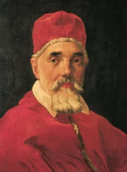Italia, Rooma, Paavi Urbanus VIII:n muotokuva (Matteo Barberini)